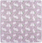 Alomejor Baby Highchair Floor Mat, Soft Cute Cartoon Animal Pattern Spill Mat - Image 6
