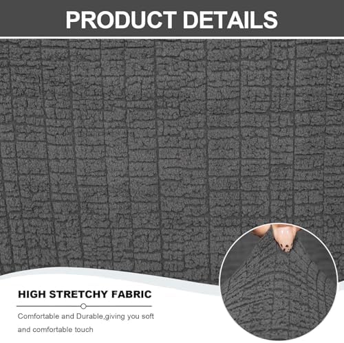 Recliner Chair Covers 4-Pieces Recliner Slipcovers Lazy Boy Chair Covers - Image 2