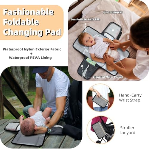 ROSEGIN Baby Diaper Bag Backpack - Image 5