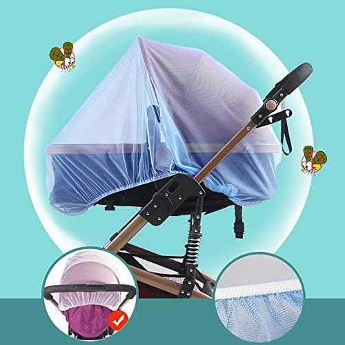 Sysmie 2 Pack Baby Stroller Mosquito Net, Durable Mesh Protection - Image 4