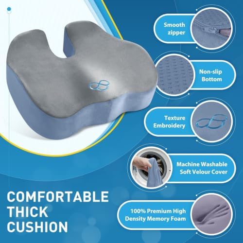BlissTrends Memory Foam Seat Cushion - Image 5
