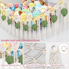 82.7x59x59 Inch Jumbo Stuffed Animal Storage Hammock Corner Toy Net - Image 2