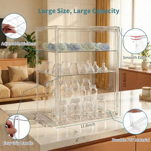 Upgraded Baby Bottle Storage Organizer - Image 4