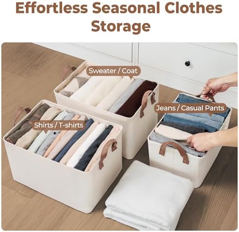 StorageWorks Storage Basket for Shelves, Storage Bins - Image 6