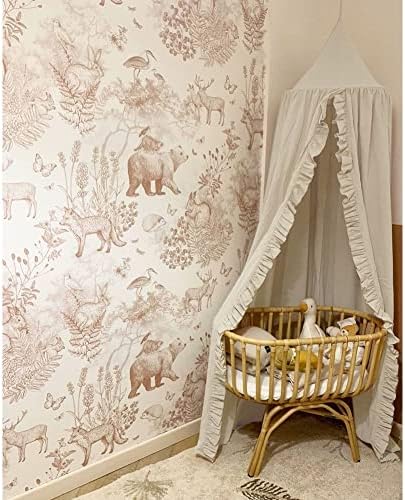 Bed Canopy with Frills Reading Nook Game Tent - Image 2