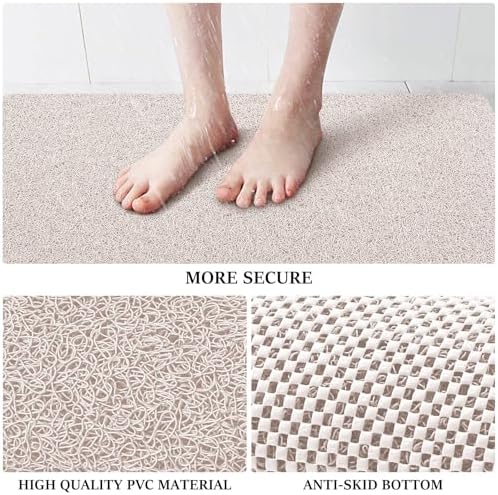 LuxStep Shower Mat Bathtub Mat Non-Slip Bath Mat - Image 3