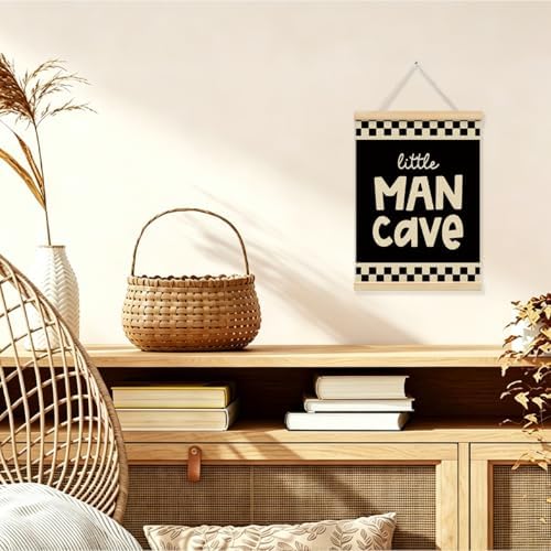Race Car Room Decor, Little Man Cave Hanging Wall Framed Poster, Kids Playroom - Image 3