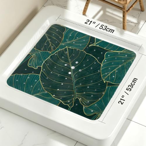 Square Shower Mat Non Slip 21x21 Inch - Image 4