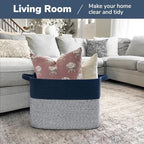 Goodpick 50L Large Woven Storage Basket - Image 2