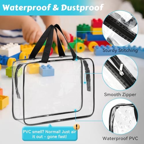 4 Pack Toy Storage Organizer Bags - Image 3