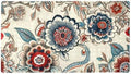Shower Mat Non Slip 26.8 x 15.1 Inches, Paisley Florals Bathtub Mat Shower by Anna+Cowper