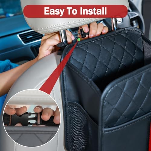 Back of Seat Car Organizer and Storage, Backseat Organizer, 2 Pack - Image 7