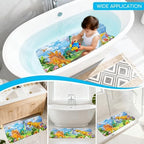 Baby Bath Mat for Tub, Non Slip Kids Bath Shower Mat - Image 7
