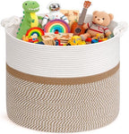 Goodpick 17"x16" Toy Storage for Kids, Home Décor Living Room, Woven Laundry by Goodpick