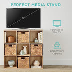 Best Choice Products 9-Cube Storage Organizer, 11in Shelf Opening, Display Shelf - Image 5