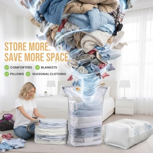 TAILI 6 Pack Vacuum Storage Bags, Jumbo Cube - Image 5
