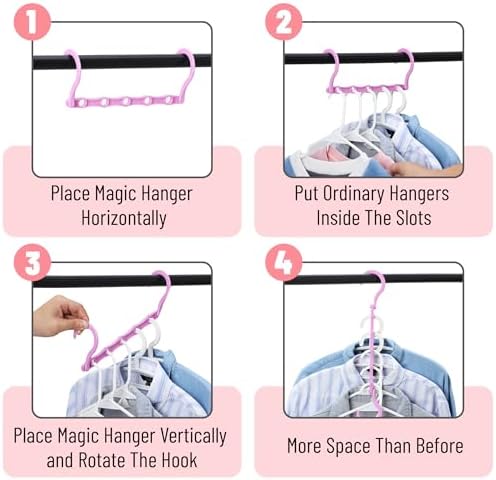 Mr. Pen- Space Saving Hangers, 360° Rotating Hooks - Image 5
