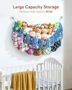 Boho Stuffed Animal Hammock, Falt Wall or Corner Hanging - Image 2