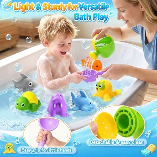 Baby Bath Toys, Toddler Tub Water Toys - Image 2