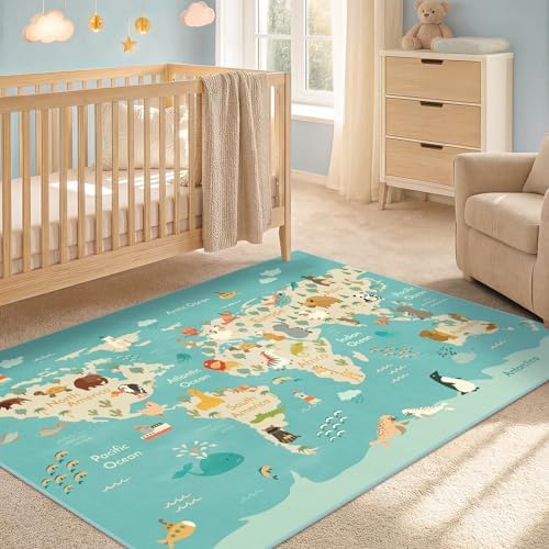 3x5 Play Mat for Kids Playroom - Image 6