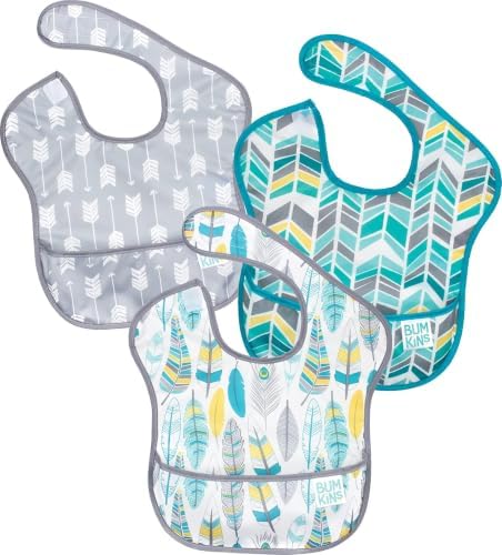 Bumkins Bibs for Girl or Boy, SuperBib Baby and Toddler for 6-24 Months by Bumkins