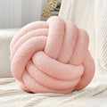 Petrella Pink Knot Pillow Ball, 8 Inch Decorative Pillow by Petrellatoy