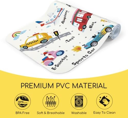 Baby Bathtub Mat Non Slip, Machine Washable, Transportation - Image 3