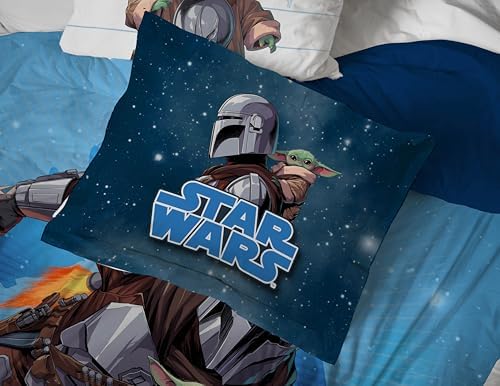 Jay Franco Kids Bed Set, The Mandalorian, 5 Piece Twin - Image 5