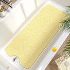 HITSLAM Non Slip Bathtub Mat 40 x 16 Inch, Extra Long Bath Mat by HITSLAM
