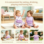 Baby Bib for Eating | Waterproof Baby Smock Bib Shirt | Baby Feeding & Baby - Image 7