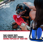 Tuff Pupper PupFlask Insulated Neoprene Dog Water Bottle Holder Sling - Image 3