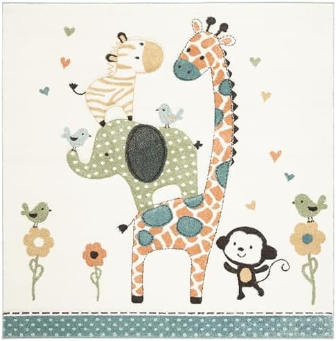 SAFAVIEH Carousel Kids Collection Area Rug by Unknown