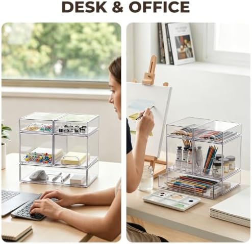 Stackable Bottle Storage Organizer Baby, and Office Organization, 5 Pack - Image 6
