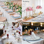 SHACOS 100 PCS Round Paper Placemats 13 inch Disposable Paper Place Mats - Image 6