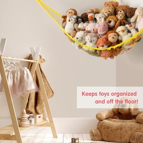 Stuffed Animal Storage Hammock Net Corner - Image 4