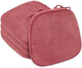 2.5" Thick Chair Cushions for Dining Chair, Corduroy Foam Kitchen Chair Pads by Glyzia