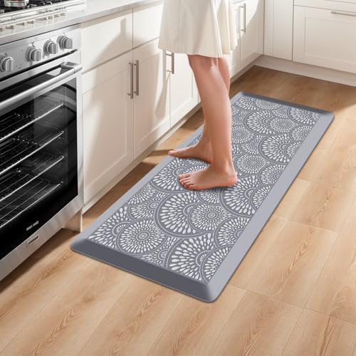 Mattitude 4/5 Inch Kitchen Mat, Waterproof Non-Slip Standing Mats and Rugs by Mattitude