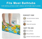 XIYUNTE Bath Mat for Tub Non Slip Bathtub Mat Non Slip 40x16 Baby Bath Mat - Image 6