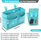 Bseash Bunk Bed Organizer, Bedside Caddy Hanging Bed Organizer Storage Bag - Image 2