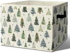 Vintage Christmas Tree Storage Box by Unknown