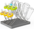 Baby Bottle Drying Rack, Space Saving Bottle Drying Tree Rack by Solvrix