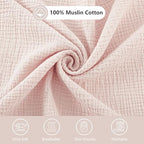 Bearmoss 2-Pack Baby Bassinet Sheets - Image 6