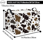 Rectangular Cow Basket Kids Basket Baby Storage Bin Basket Organizer Box - Image 6