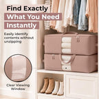 Soft Canvas Storage Bags with Zipper. Thick Breathable - Image 5