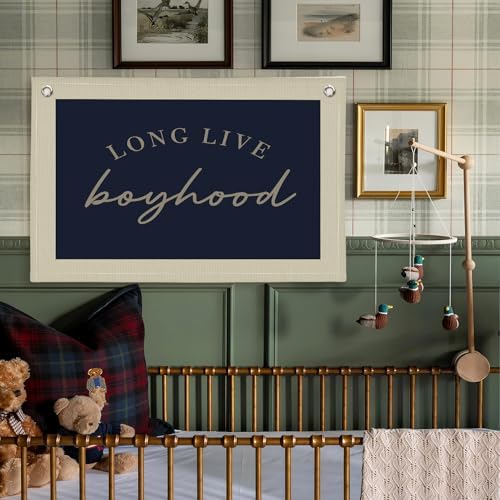 Lacama Vintage Long Live Boyhood Boys Room Decor - Image 3