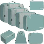 BAGAIL 8 Set Packing Cubes Luggage Packing Organizers by BAGAIL