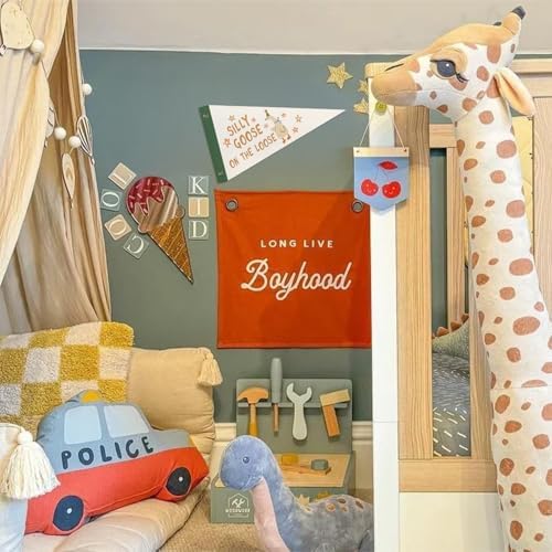 Silly Goose Pennant Banner Flags Nursery Toddler Wall Decor - Image 2