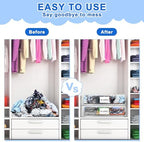 Kenning 20 Pcs Clear Zippered Storage Bags - Image 5
