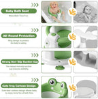 Baby Bath Seat for Babies 6 Months & up Non-Slip Toddler Bath Seats for Sitting - Image 3