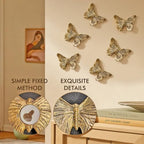 GUSFREUD 3D Butterfly Wall Decor Set – Resin Wall Decor - Image 4